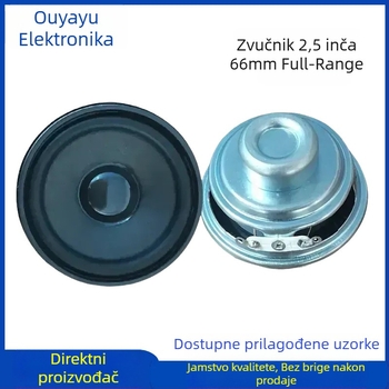 Bluetooth zvučnik s papirnatom membranom, unutarnji magnetski sklop, omnidirekcionalno, hi-fi za kućnu upotrebu