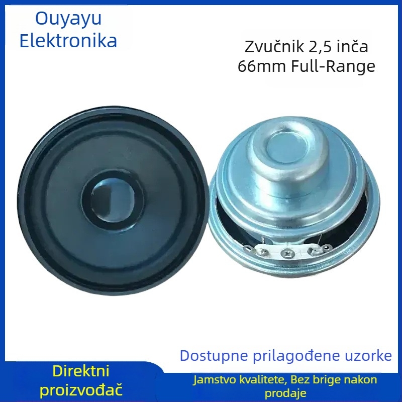 Bluetooth zvučnik s papirnatom membranom, unutarnji magnetski sklop, omnidirekcionalno, hi-fi za kućnu upotrebu