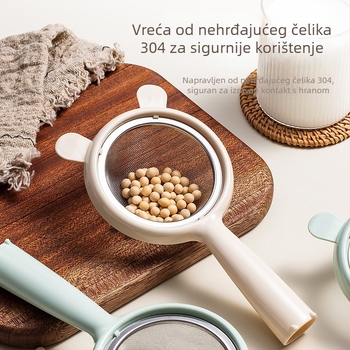 Sito za brašno od 304 nehrđajućeg čelika – kuhinjsko sito za pečenje, moderan minimalistički dizajn