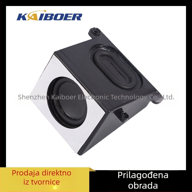 Kebor čip za zvučnik Bluetooth s kombiniranim rohovim dizajnom, membrana od nepapirnog materijala, unutarnji magnetski sklop, frekvencijski odziv 850 Hz