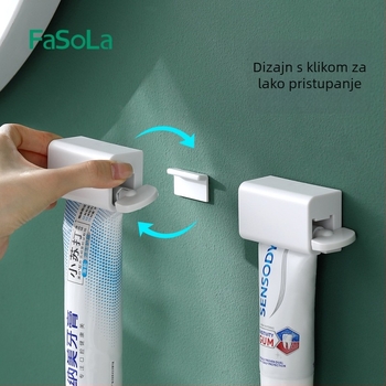 FaSoLa zidni stlačivač za pastu za zube sa skladišnim držačem – univerzalna upotreba, podrijetlo Kina