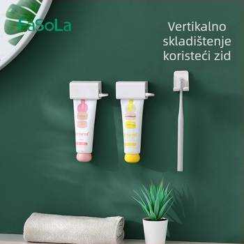 FaSoLa zidni stlačivač za pastu za zube sa skladišnim držačem – univerzalna upotreba, podrijetlo Kina