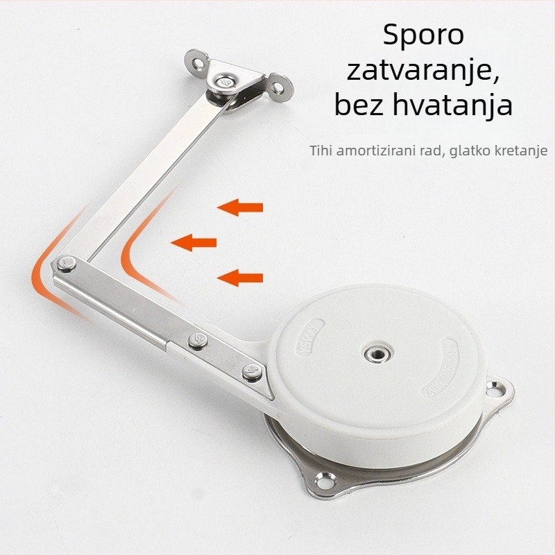 Tatami amortizacijska šipka za podizne vrata, stil 320, hladno valjana čelična + plastika
