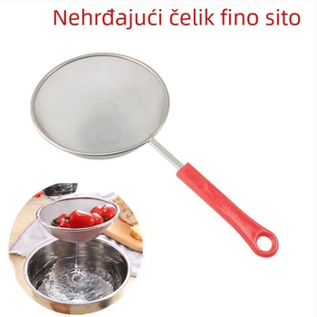 Nehrđajući čelični filtr za sojino mlijeko s vrlo finom mrežom; kuhinjska cjediljka za sokove, čajne listove i druge namirnice; porijeklo: Hubei