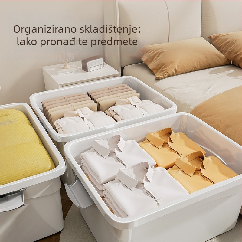 Plastična kutija za pohranu, model 985, kapacitet 0–5 L, preklopni poklop, prenosna