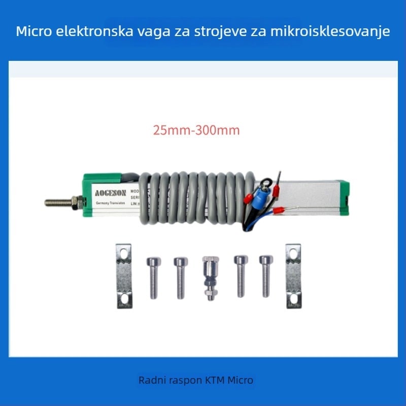 Linearan senzor pomaka s vučnom šipkom, mikro digitalni ravnalo za KTM seriju strojeva za ubrizgavanje