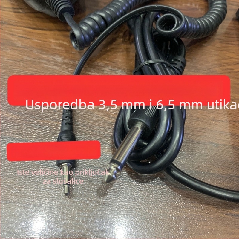 Automobilski mikrofon s pojačalom za zvučnik, ručni dinamički mikrofon, 3,5 mm priključak