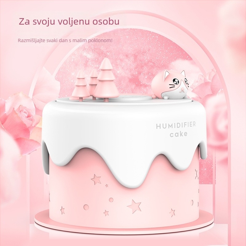 Panda USB Vlaživač s ambijentalnim osvjetljenjem, spremnik 0,5–1 L, 1 izlaz magle, 5 W, Model 328