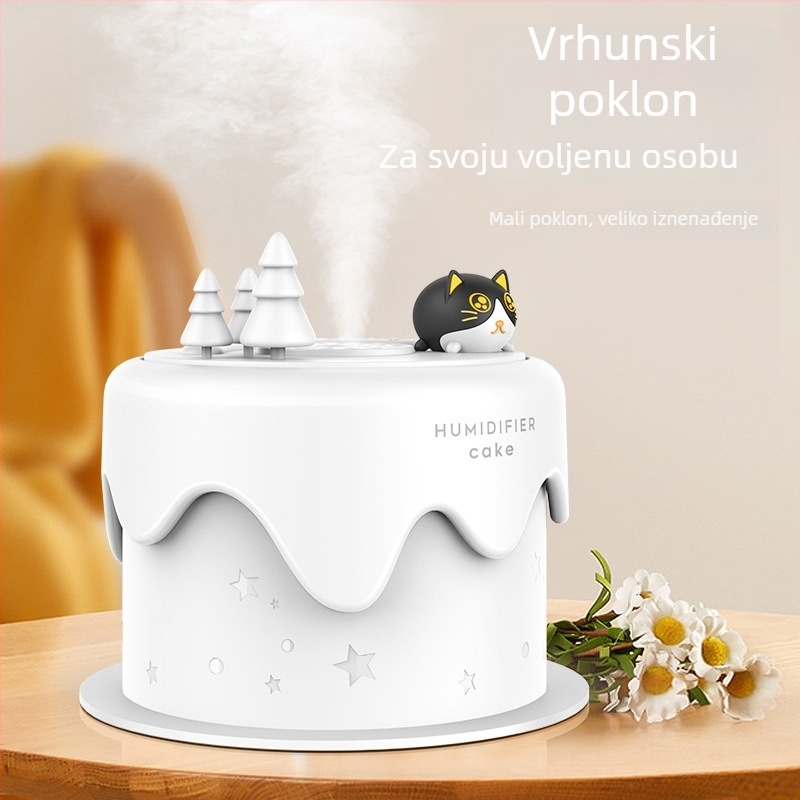 Panda USB Vlaživač s ambijentalnim osvjetljenjem, spremnik 0,5–1 L, 1 izlaz magle, 5 W, Model 328
