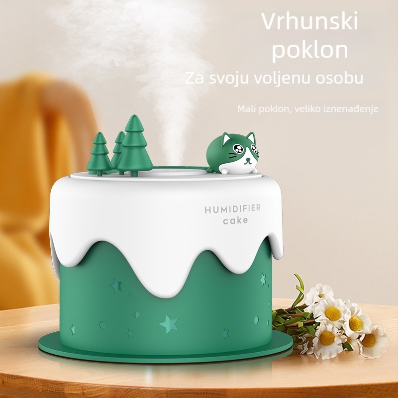 Panda USB Vlaživač s ambijentalnim osvjetljenjem, spremnik 0,5–1 L, 1 izlaz magle, 5 W, Model 328