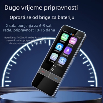 F6 prevoditelj s Wi-Fi i Androidom — Bluetooth, metalno kućište, AI pomoćnik