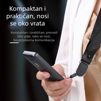 F6 prevoditelj s Wi-Fi i Androidom — Bluetooth, metalno kućište, AI pomoćnik