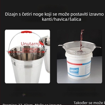 Ruisheng uljni separatori cjedilo s finom mrežom za sojino mlijeko, okruglo cjedilo
