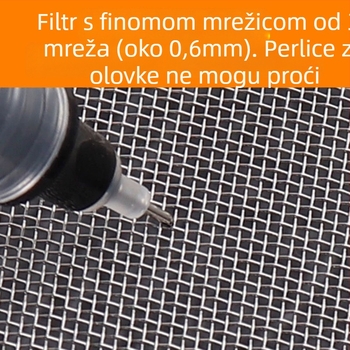 Ruisheng uljni separatori cjedilo s finom mrežom za sojino mlijeko, okruglo cjedilo
