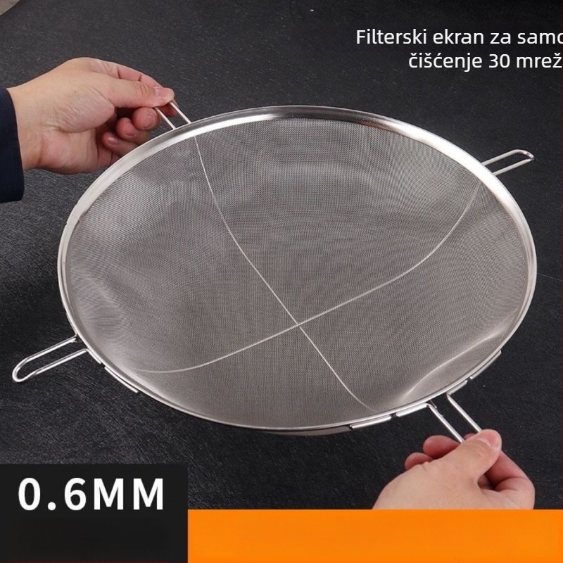 Ruisheng uljni separatori cjedilo s finom mrežom za sojino mlijeko, okruglo cjedilo