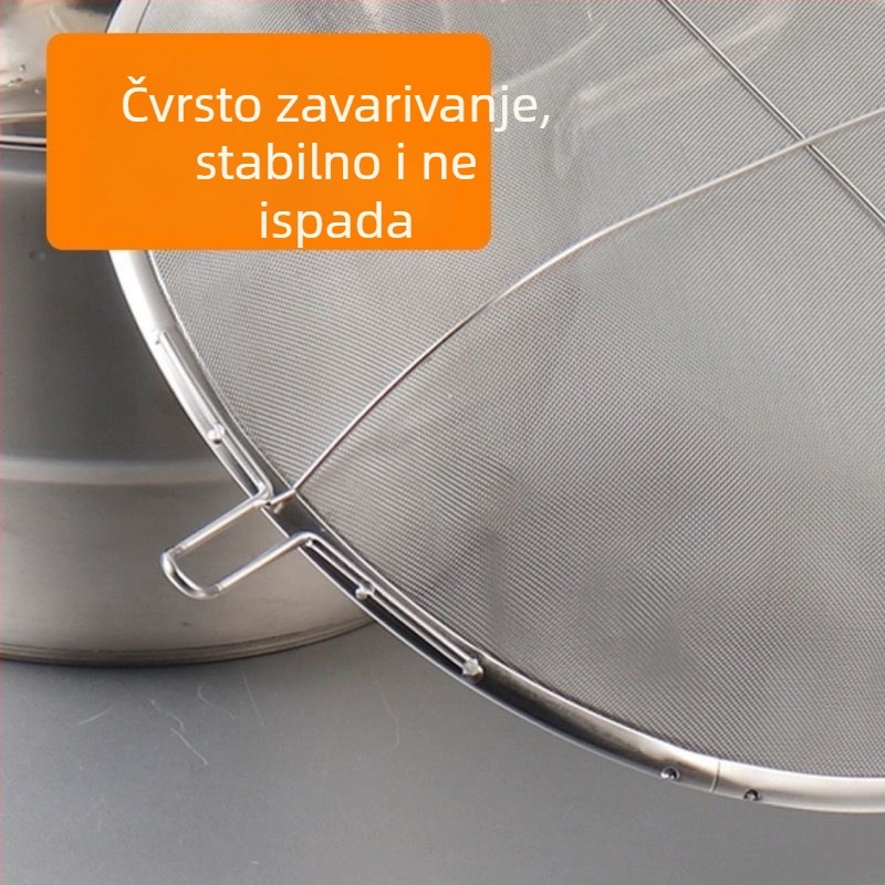 Ruisheng uljni separatori cjedilo s finom mrežom za sojino mlijeko, okruglo cjedilo