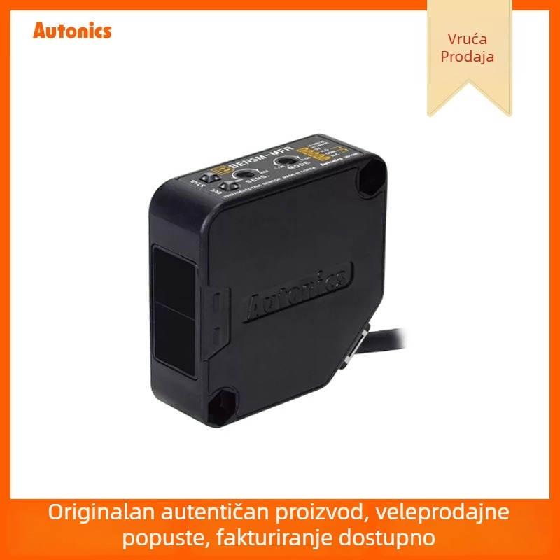 Autonics BEN5M-MFR fotoelektrični senzor, tip zrcalno-refleksije, IP50, detekcija neproziran objekt min Ø60 mm
