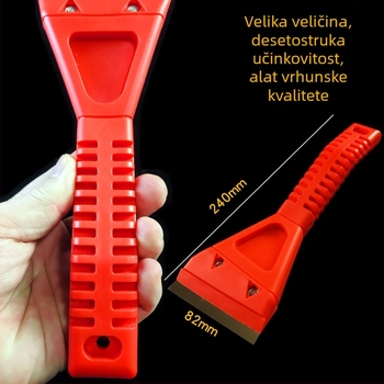 BANGAO ravna oštrica za čišćenje – kućni alat za uklanjanje prljavštine sa stakla, keramičkih pločica i podova, model D1181