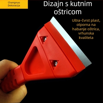 BANGAO ravna oštrica za čišćenje – kućni alat za uklanjanje prljavštine sa stakla, keramičkih pločica i podova, model D1181