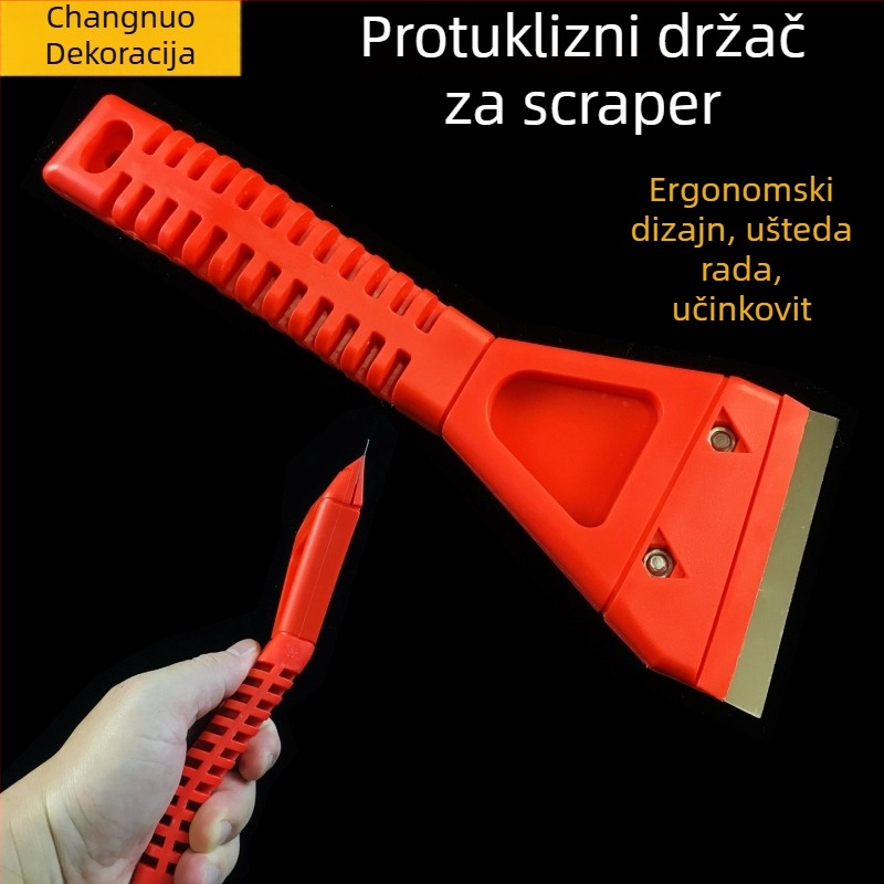 BANGAO ravna oštrica za čišćenje – kućni alat za uklanjanje prljavštine sa stakla, keramičkih pločica i podova, model D1181