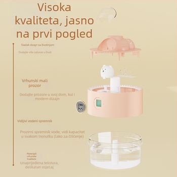 Ultrazvučni ovlaživač, 2 izlaza magle, USB napajanje, spremnik 0,5–1 L, buka 36–45 dB