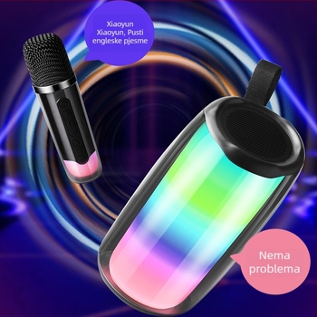 Nova prijenosna Bluetooth zvučnica s karaoke mikrofonom i integriranim bežičnim subwooferom