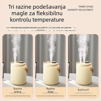 JS02 Ovlaživač zraka – za dom i ured, 31-40 m², spremnik 1.0-2.5 L, USB napajanje, buka 36-45 dB