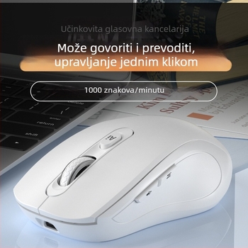 Optički bežični miš s USB sučeljem, 2.4G/Bluetooth, 1200dpi, 6 tipki, ergonomski dizajn