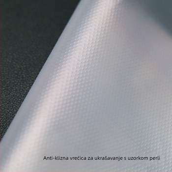 Set vrećica za ukrašavanje s anti-slip debelim uzorkom – veliki, srednji i mali zrni, 100 komada svaki