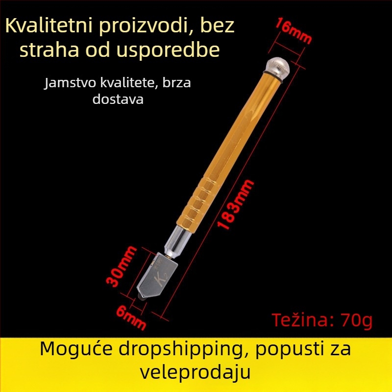 Zixuan roller-type rezač stakla i pločica – za rezanje stakla i pločica