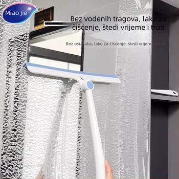 Miaojie rotirajući brisač za staklo – jednostrani plastični brisač za kućnu upotrebu (porijeklo Jiangsu, 2024)