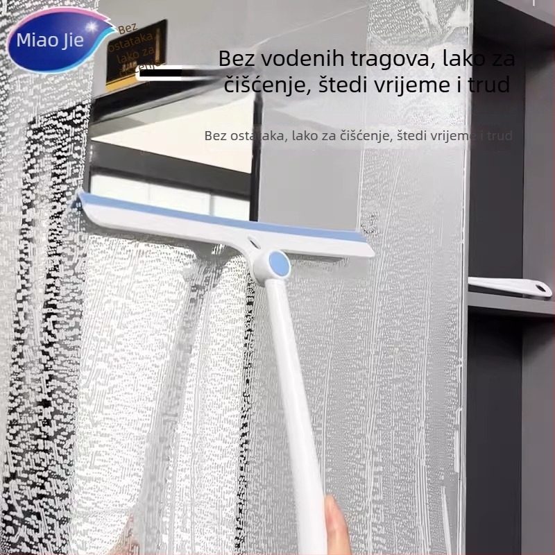 Miaojie rotirajući brisač za staklo – jednostrani plastični brisač za kućnu upotrebu (porijeklo Jiangsu, 2024)