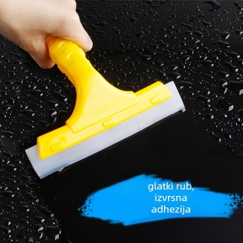 Baxifui Gumeni T-tip brisač s dvostrukom mekanom oštricom za čišćenje stakla