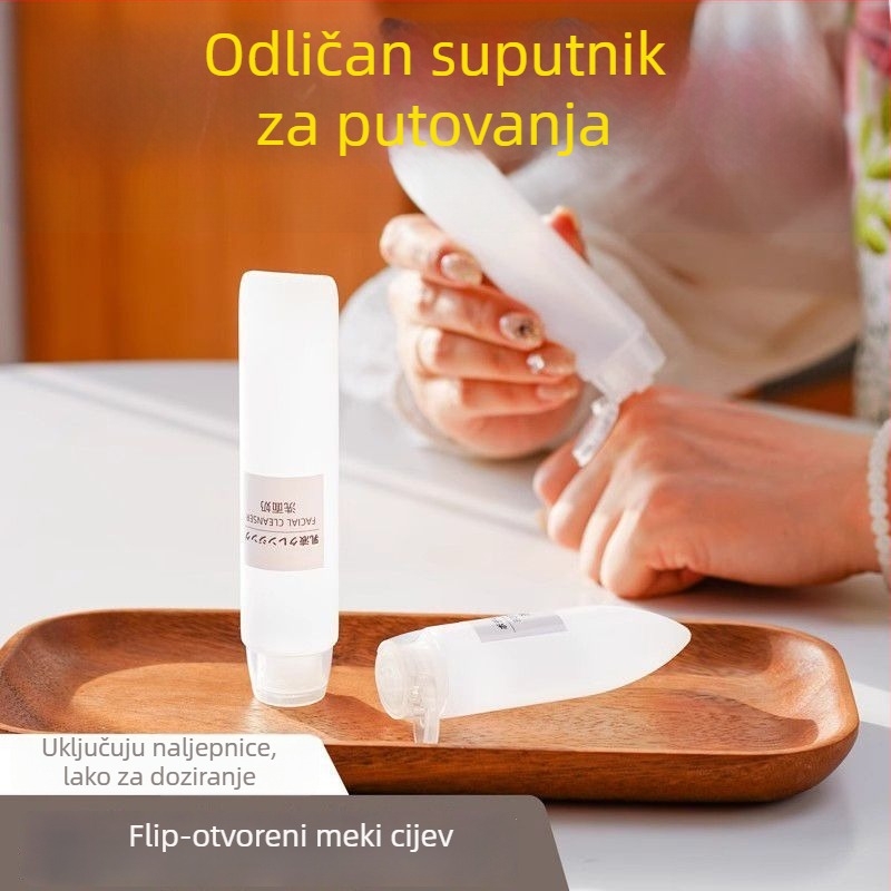 Putna tubica za istiskivanje losiona, gel za tuširanje i šampon | Marka Unique | Materijal: Plastika