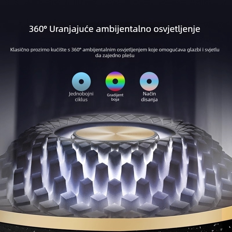 Bluetooth zvučni sustav s 9 zvučnicama, izlaz 130W, Bluetooth 5.3, raspon frekvencija 100Hz–20kHz, SNR ≥85dB