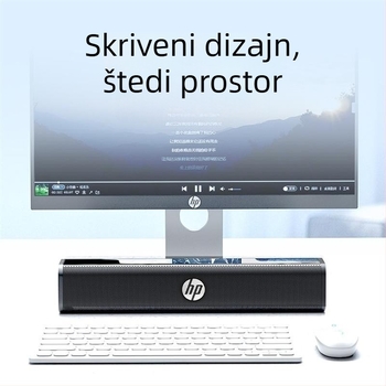 HP WS10 USB 2.1 multimedijski zvučnički sustav za prijenosna i stolna računala