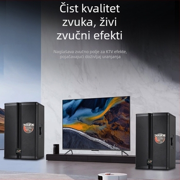 AZP TX1122 HiFi zvučnik - 800W, 60Hz-15kHz, 2-kanalni, veza pomoću zvučničkog kabla