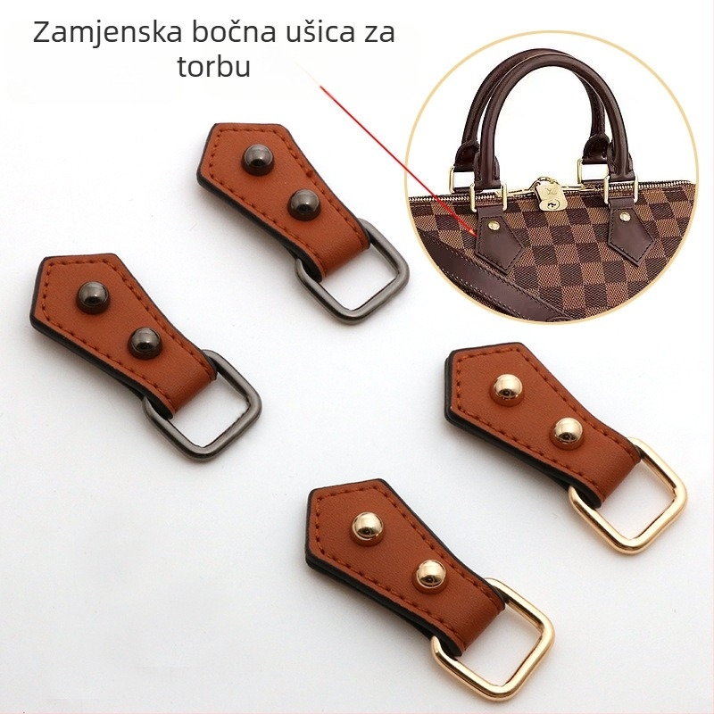 PU kožni dodaci za torbe: zamjena ručki, DIY modifikacije ručki, bočne ručke za crossbody torbu, spojnice za kaiševe, kožne kopče