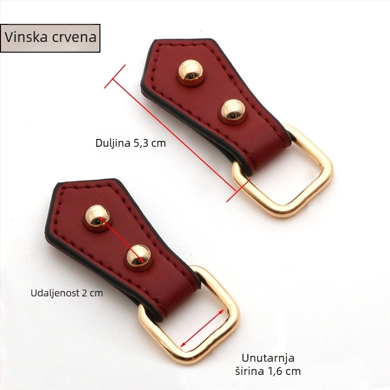 PU kožni dodaci za torbe: zamjena ručki, DIY modifikacije ručki, bočne ručke za crossbody torbu, spojnice za kaiševe, kožne kopče