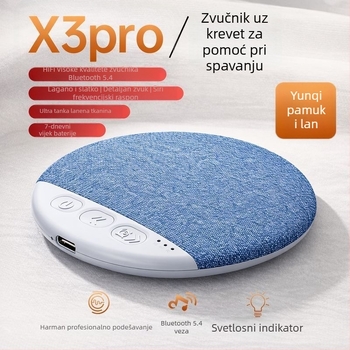 Jastučni zvučnik s 360° surround zvukom, Bluetooth 5.3, dva zvučnika, ugrađena baterija 800–1000mAh, raspon frekvencija 30Hz–15kHz