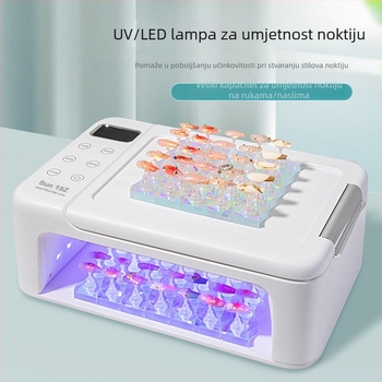 Cachitodo 19Z Lampa za fototerapiju noktiju – Višestruka lampa za sušenje gela za obje ruke, OEM