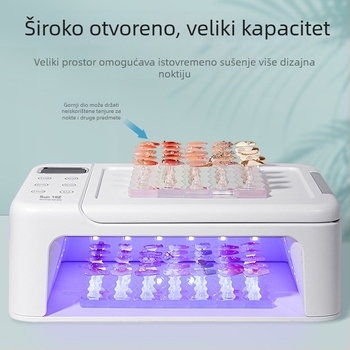 Cachitodo 19Z Lampa za fototerapiju noktiju – Višestruka lampa za sušenje gela za obje ruke, OEM