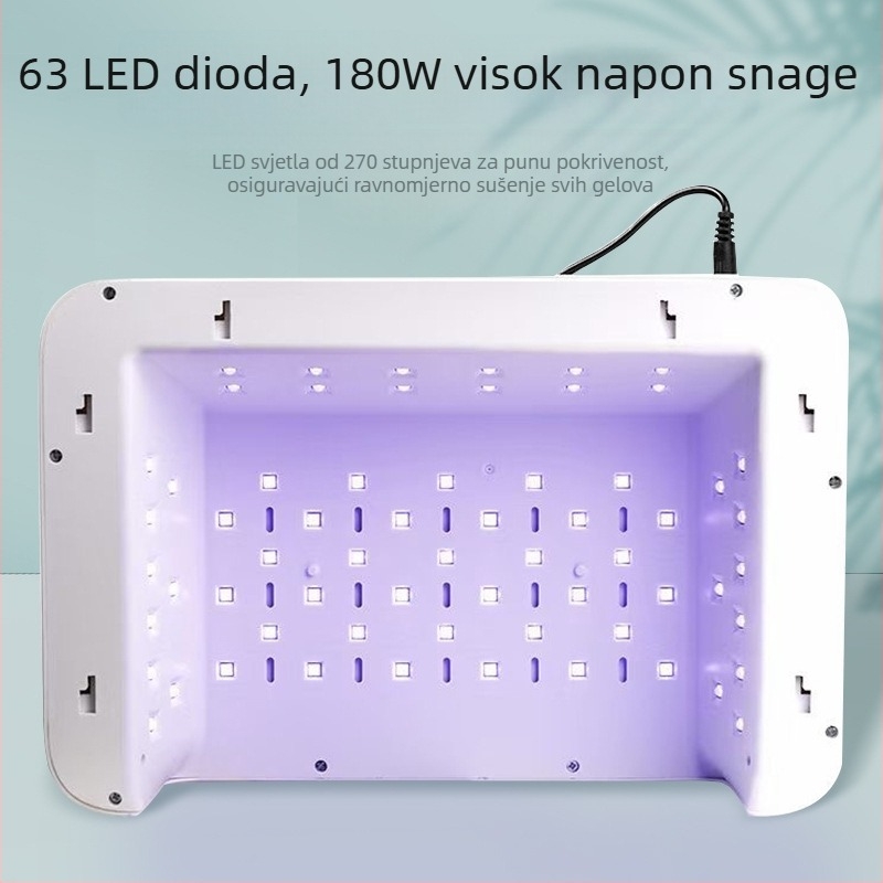 Cachitodo 19Z Lampa za fototerapiju noktiju – Višestruka lampa za sušenje gela za obje ruke, OEM