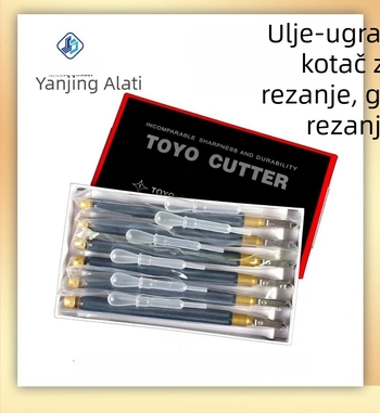 Valjkasti rezač stakla (Marka: M&G/Morning Light; Debljina rezanja: 3–20 mm; Primjena: telekomunikacije; Prilagodba obrade: Da)