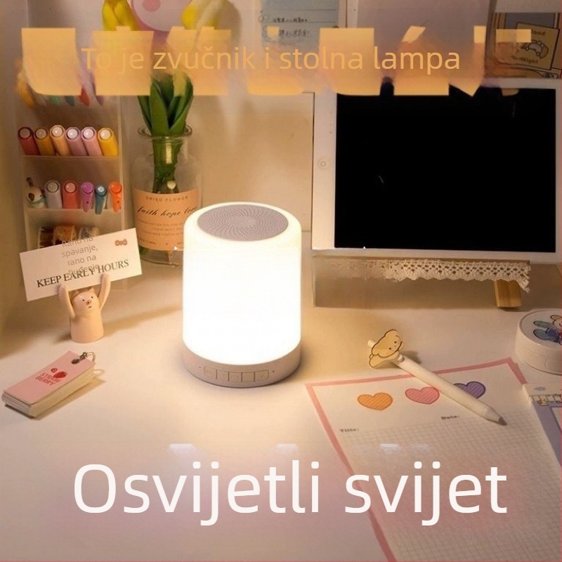 Bluetooth zvučnik s ambijentalnim osvjetljenjem, ugrađena baterija 1200–2000 mAh, IPX4 vodootpornost, Bluetooth 2.0, frekvencijski raspon 40 Hz–20 kHz