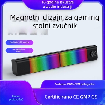 Bluetooth desktop zvučnik USB 2.0, 2-kanalni, 10W, 3D surround zvuk
