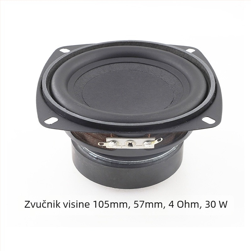 SQ Horn zvučnik za multimediju – 4Ω 30W, konus od kombinirane papire s gumiranim rubom, vanjski magnetski sustav, visoka vjerodostojnost za kućnu upotrebu