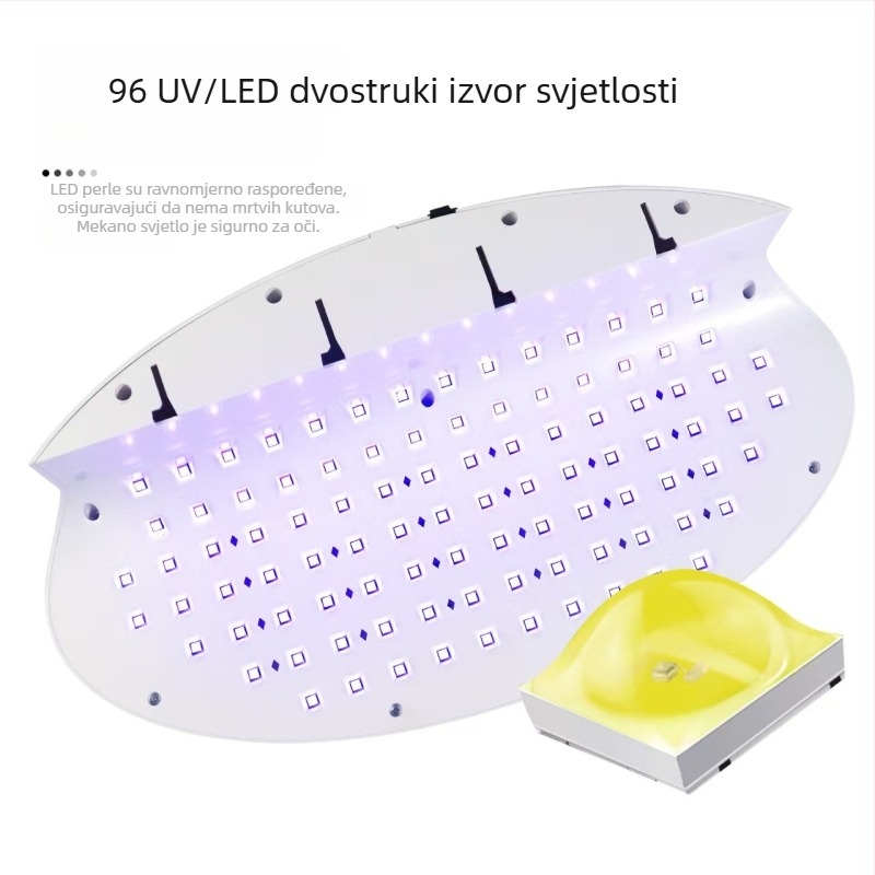 Lampa za nokte za profesionalnu svjetlosnu terapiju s ručnim dizajnom i brzim sušenjem — model 105; porijeklo: Jiangsu; marka: Druga; tip marke: Domaća marka; pogodna za opću populaciju