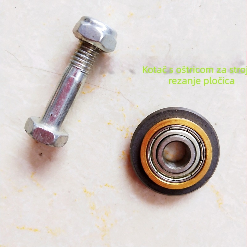 Keramički klizni kotačić za rezanje stakla, ležajni kotačić za rezanje stakla, glava klizanja od mikrokrystalnog stakla, ručni rezač pločica