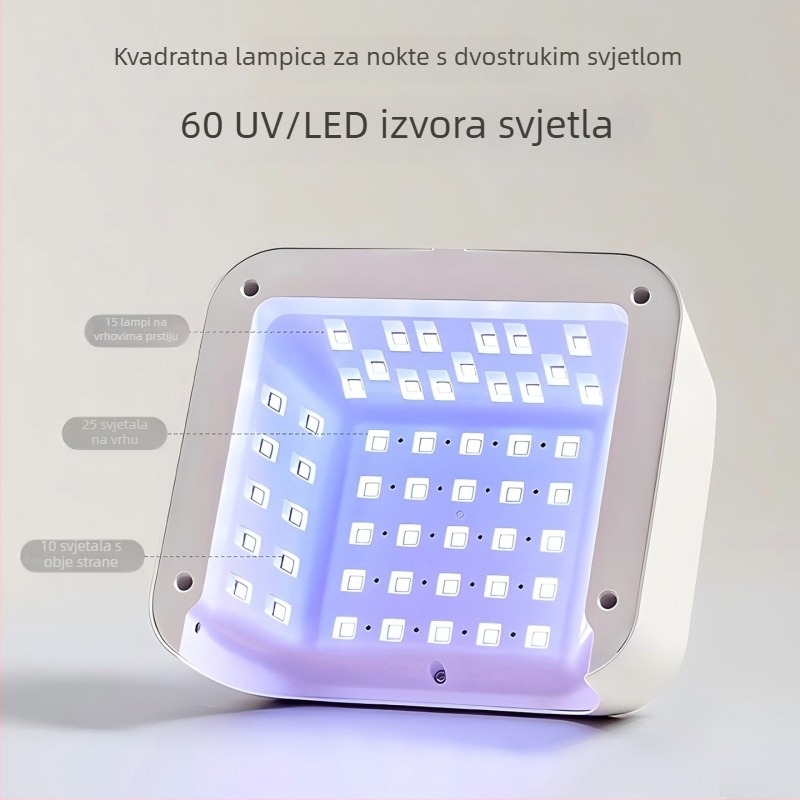 Isa M9 Lampa za nokte – Domaća marka, Ovlaštena privatna marka, Model M9, Lampa za sušenje noktiju za opću upotrebu